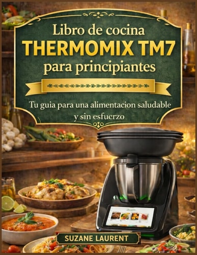Libro de cocina Thermomix TM7 para principiantes: Tu guía para una alimentación saludable y sin esfuerzo (Spanish Edition)