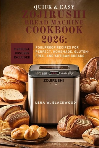Quick & Easy Zojirushi Bread Machine Cookbook 2026: Foolproof Recipes for Perfect, Homemade, Gluten-Free, and Artisan Breads (Full Color Edition)