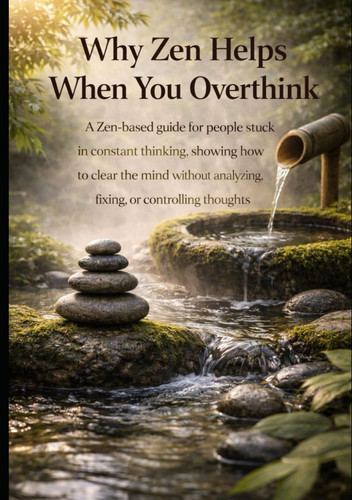 Why Zen Helps When You Overthink: A Zen-based guide for people stuck in constant thinking, showing how to clear the mind without analyzing, fixing, or controlling thoughts