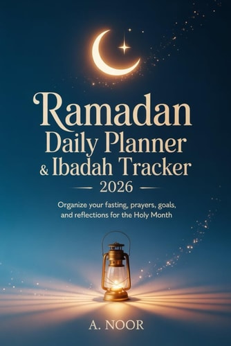 Ramadan Daily Planner & Ibadah Tracker 2026: Organize Your Fasting, Prayers, Goals, and Reflections for the Holy Month