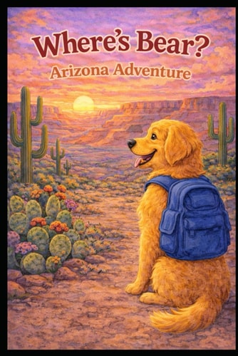 Where's Bear Arizona Adventure (Where's Bear Travel Series)