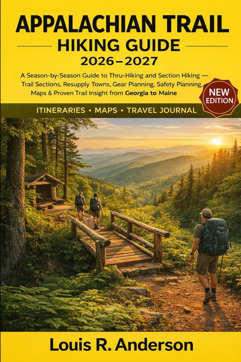 Appalachian Trail Hiking Guide 2026–2027: A Season-by-Season Guide to Thru-Hiking and Section Hiking — Trail Sections, Resupply Towns, Gear Planning, ... & Proven Trail Insight from Georgia to Maine