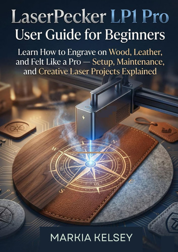 LaserPecker LP1 Pro User Guide for Beginners: Learn How to Engrave on Wood, Leather, and Felt Like a Pro — Setup, Maintenance, and Creative Laser Projects Explained