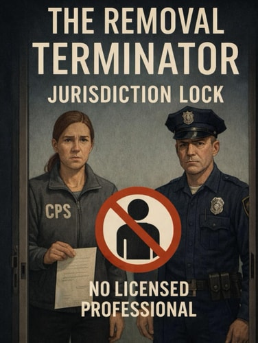 The Removal Terminator: Jurisdiction Lock: A Universal Guide to Stopping CPS, Police, Hospitals, and Schools at the Door Using Law They Never Wanted You to Know (Power = Pen & Paper)