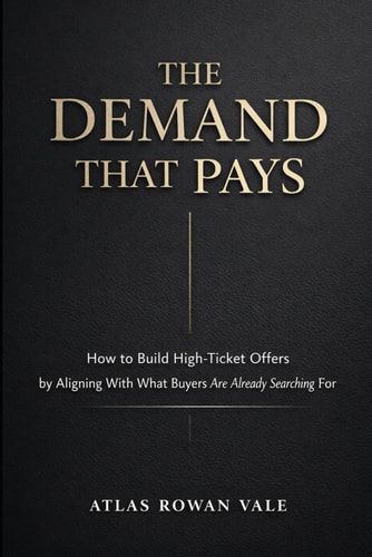 The Demand That Pays: How to Build High-Ticket Offers by Aligning With What Buyers Are Already Searching For