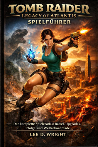 Tomb Raider: Legacy of Atlantis Spielführer: Der komplette Spieleratlas: Rätsel, Upgrades, Erfolge und Weltrekordpfade (German Edition)