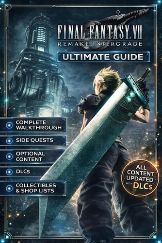 Final Fantasy VII Remake Intergrade ULTIMATE STRATEGY GUIDE 2026: Complete Official Walkthrough from Beginner to Pro for Main & Side Quests, Boss Battles, Materia Builds, Yuffie DLC & Collectibles