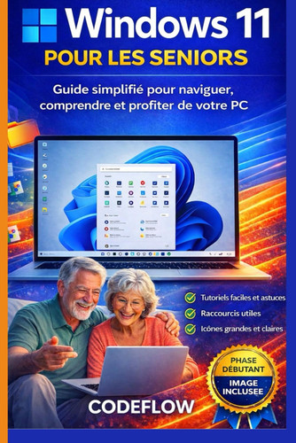 Windows 11 pour les seniors - Guide simplifié pour naviguer, comprendre et profiter de votre PC