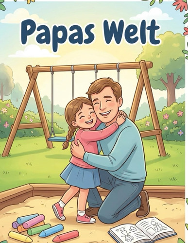 Papas Welt: Das herzliche Ausmalbuch für Kinder (4-8 J. ) - Abwechslungsreicher Malspaß für Papa & Tochter mit 24 Motiven - mit Premium-Papier ... und entspannte Kinder) (German Edition)