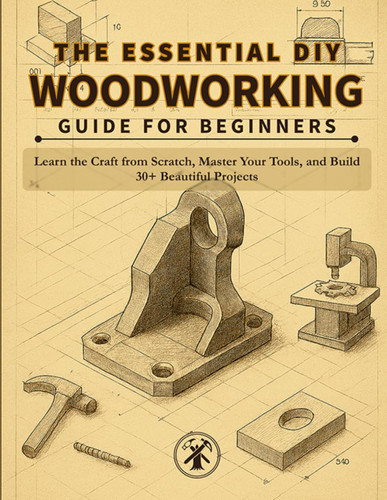 THE ESSENTIAL DIY WOODWORKING GUIDE FOR BEGINNERS: Learn the Craft from Scratch, Master Your Tools, and Build 30+ Beautiful Projects You'll Actually Use and Cherish