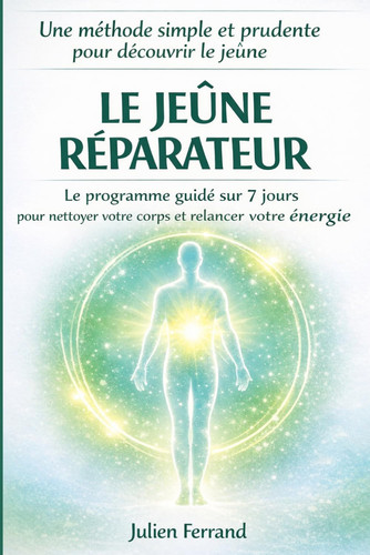 LE JEÛNE RÉPARATEUR: Le programme de jeûne guidé sur 7 jours pour activer l’autophagie, nettoyer votre corps et découvrir les bienfaits du repos digestif. (French Edition)