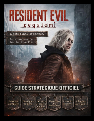 Resident Evil Requiem — Guide stratégique officiel: Le guide ultime du survivant : guides complets, analyses cinématographiques et secrets classifiés (French Edition)
