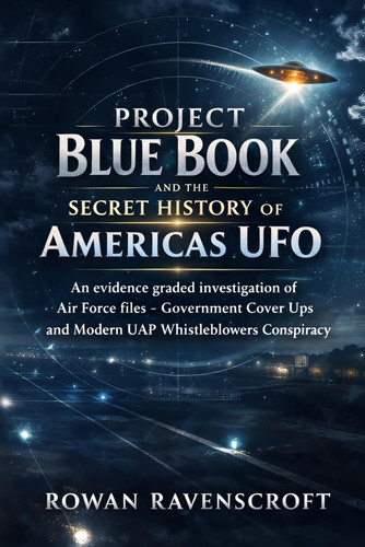 Project Blue Book and the Secret History of Americas UFO: An evidence graded investigation of Air Force files government cover ups and modern UAP whistleblowers Conspiracy