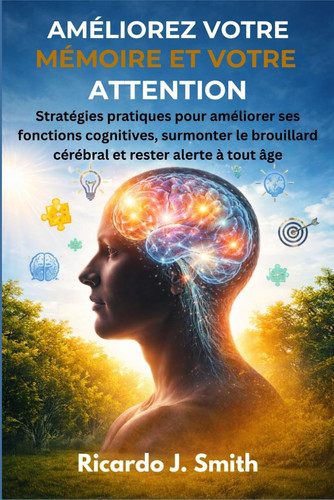 AMÉLIOREZ VOTRE MÉMOIRE ET VOTRE ATTENTION: Stratégies pratiques pour améliorer ses fonctions cognitives, surmonter le brouillard cérébral et rester alerte à tout âge (French Edition)