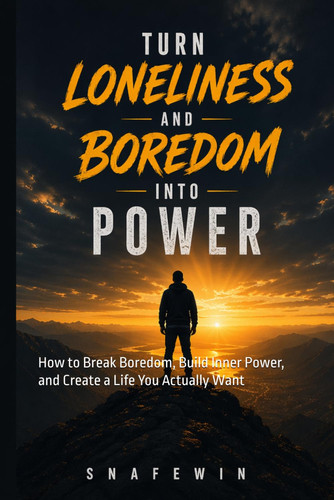 Turn Your Loneliness & Boredom Into Power: How to Break Boredom, Build Inner Power, and Create a Life You Actually Want