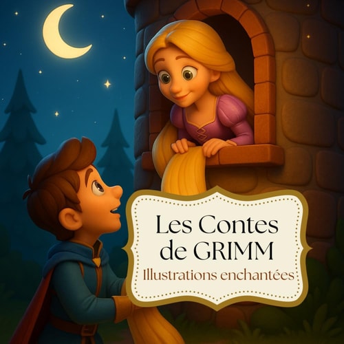 Les Contes de GRIMM illustrés pour enfants: Recueil de contes classiques des frères Grimm réécrits avec douceur et magnifiquement illustrés pour petits et grands rêveurs (French Edition)