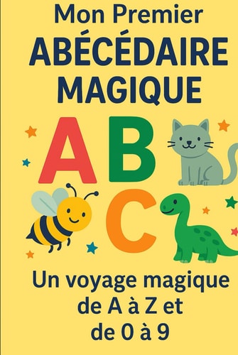 Mon premier Abécédaire Magique - un voyage magique de A à Z et de 0 à 9 (French Edition)