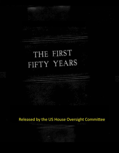 The First Fifty Years -- The Jeffrey Epstein 50th Birthday Book: The House Oversight Committee