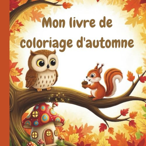 Mon livre de coloriage d'automne (French Edition)