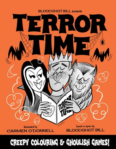 Terror Time: Creepy Colouring & Ghoulish Games!