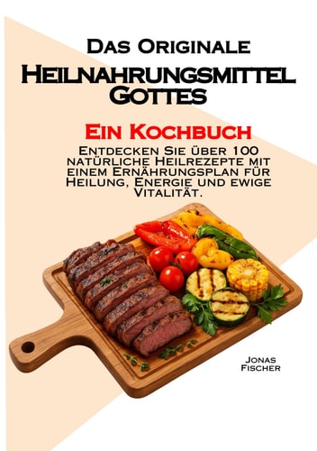 Das Original-Heilnahrungsmittel Gottes: Ein Kochbuch: Entdecken Sie über 100 natürliche Heilrezepte mit einem Ernährungsplan für Heilung, Energie und ewige Vitalität. (German Edition)
