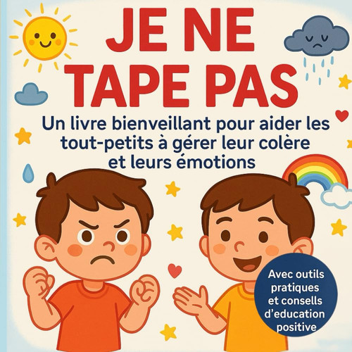 Je ne tape pas ! Livre bienveillant pour aider les tout-petits à gérer leur colère et leurs émotions – Education positive pour les parents: Histoire + ... rituels du soir. Dès 2 ans. (French Edition)
