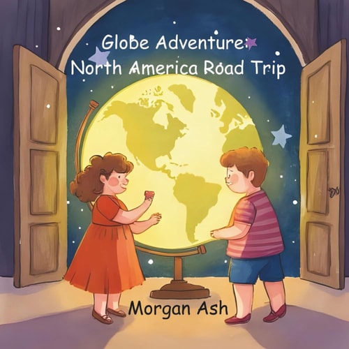 Globe Adventure North America Road Trip: A Magical Adventure Chapter Book for Kids Ages 6-8 Explore Landmarks, Wildlife, and North America