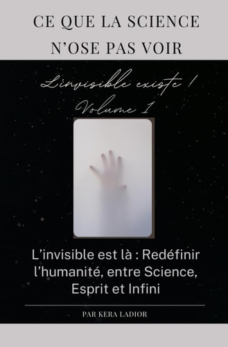 Ce que la science n'ose pas voir. L'invisible existe volume 1 ! - L'invisible est là Redéfinir l'humanité, entre Science, Esprit et Infini