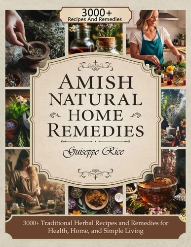 Amish Natural Home Remedies: 3000+ Traditional Herbal Recipes and Remedies for Health, Home, and Simple Living