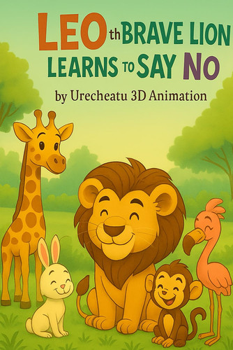 Leo the Brave Lion Learns to Say No - A Children's Story About Courage, Kindness, and Self-Respect