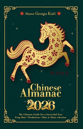 Chinese Almanac 2026 Year of the Horse - The Ultimate Guide for a Successful Year - Feng Shui, Predictions, Date & Hour Selection