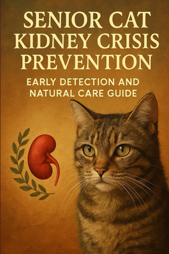 Senior Cat Kidney Crisis Prevention - Early Detection and Natural Care Guide