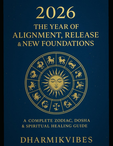 2026: THE YEAR OF ALIGNMENT, RELEASE & NEW FOUNDATIONS: A Complete Zodiac, Dosha & Spiritual Healing Guide