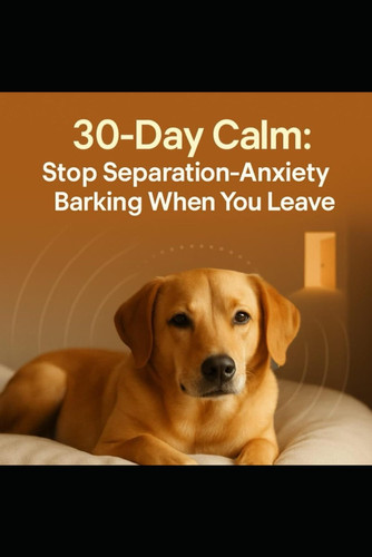 30-Day Calm - Stop Separation-Anxiety Barking When You Leave: A 30-Day, Evidence-Backed Plan to Stop Separation Anxiety Barking
