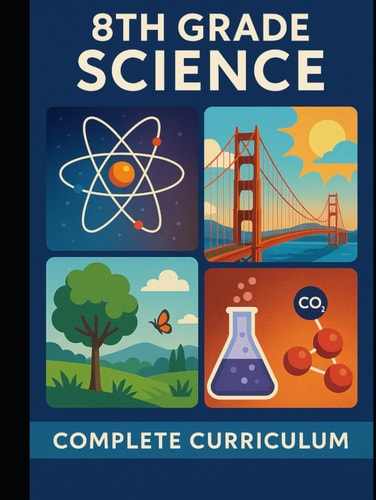 8th Grade Science: Complete Curriculum — Matter, Energy, Earth Systems, Forces, Ecosystems & More (The Complete Science Curriculum: K–12)