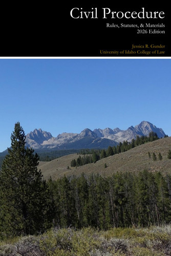 Civil Procedure Rules, Statutes, & Materials