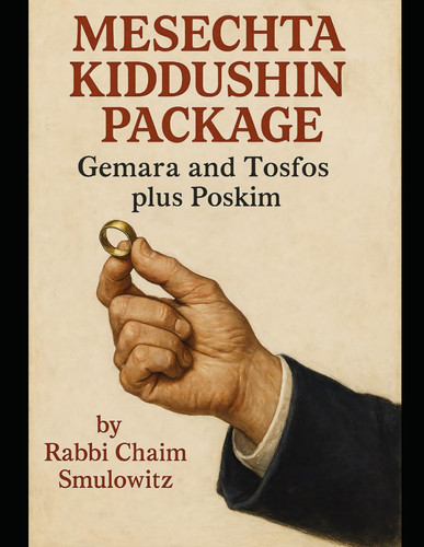 Mesechta Kiddushin Package: Gemara and Tosfos Plus Summaries (Gemara and Tosfos Mesechta Package Plus Summaries)