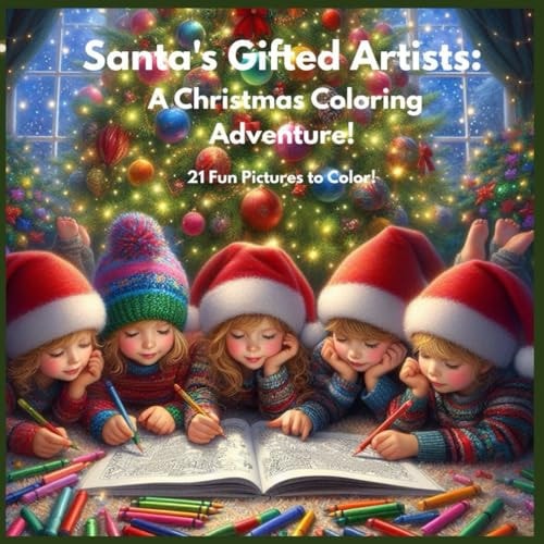 Santa's Gifted Artists: A Colorful Christmas Adventure!