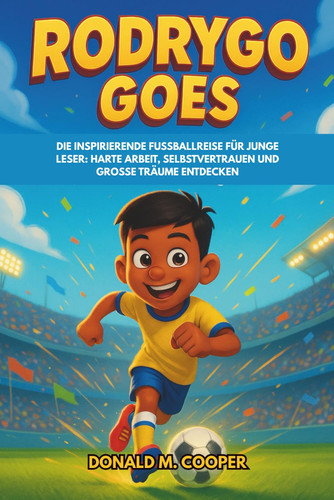 Rodrygo Goes Biografie - Die inspirierende Fußballreise für junge Leser: Harte Arbeit, Selbstvertrauen und große Träume entdecken