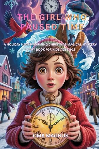 The Girl Who Paused Time - A Heart-warming Christmas Magical Mystery Story Book For Kids Ages 8-12