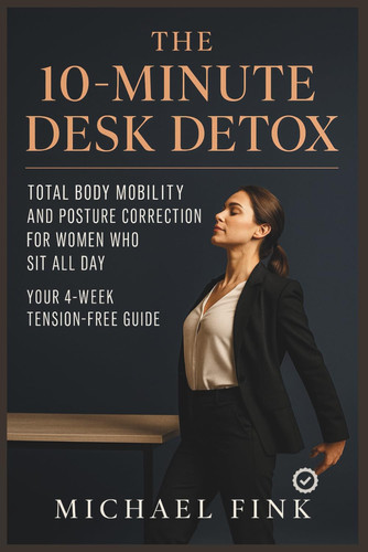 The 10-Minute Desk Detox - Total Body Mobility and Posture Correction for Women Who Sit All Day: Your 4-Week Tension-Free Guide