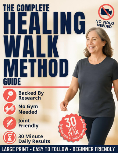 The Complete Healing Walk Method Guide: Boost heart health and lose stubborn weight with simple Japanese interval walking without gyms or joint pain even if you are a total beginner | INCL. 4 Bonuses