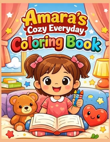 Amara's Cozy Everyday Coloring Book