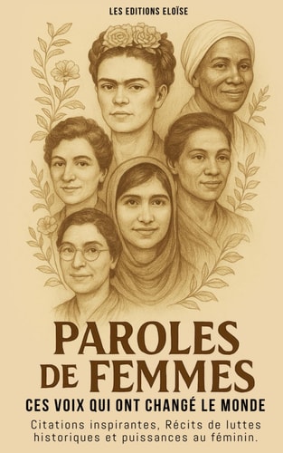 Paroles de Femmes : Ces voix qui ont changé le monde: Citations inspirantes, Récits de luttes historiques et puissances au féminin. Des biographies, ... aussi une femme accomplie. (French Edition)