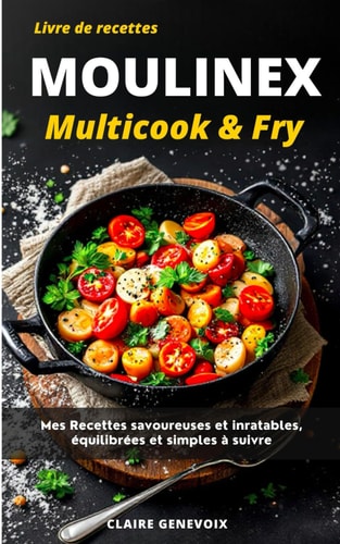 Livre de recettes Moulinex Multicook & Fry : Mes Recettes savoureuses et inratables, équilibrées et simples à suivre (French Edition)
