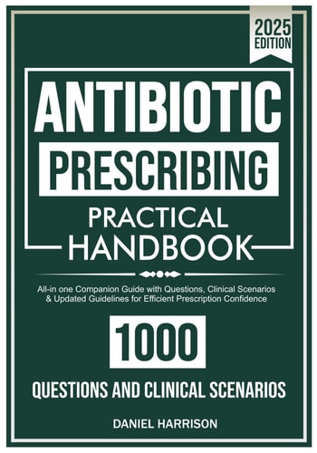 ANTIBIOTIC Prescribing Practical Handbook - All-in One Companion Guide with Questions, Clinical Scenarios & Updated Guidelines for Efficient Prescription Confidence