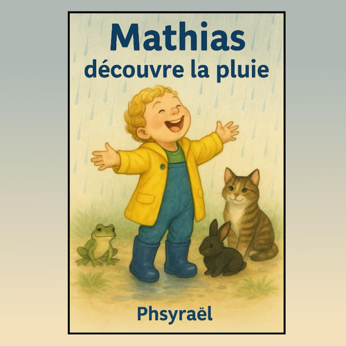 Mathias découvre la pluie (French Edition)