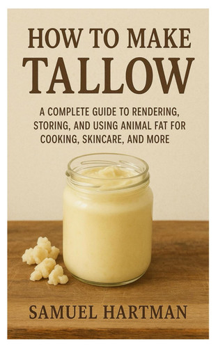 HOW TO MAKE TALLOW: A Complete Guide to Rendering, Storing, and Using Animal Fat for Cooking, Skincare, and More