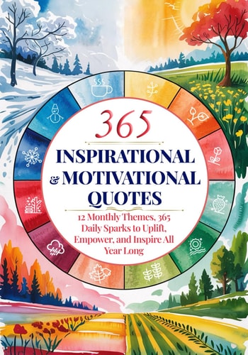 Daily Inspirational and Motivational Quotes - 12 Monthly Themes, 365 Daily Sparks to Uplift, Empower, and Inspire All Year Long