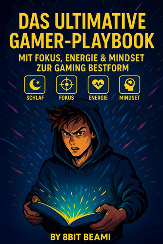 Das ultimative Gamer-Playbook: Mit Fokus, Energie & Mindset zur Gaming Bestform (German Edition)